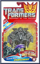 Starscream (Sword Slash) from Transformers - Revenge of the Fallen - Fast Action Battlers manufactured by Hasbro [Front]