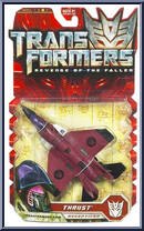 Thrust from Transformers - Revenge of the Fallen - Deluxe Class manufactured by Hasbro [Front]