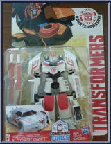Drift (Alpine Strike) from Transformers - Robots in Disguise (2015) - Warriors manufactured by Hasbro [Front]