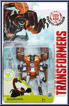 Scorponok from Transformers - Robots in Disguise (2015) - Warriors manufactured by Hasbro [Front]