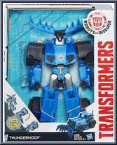 Thunderhoof from Transformers - Robots in Disguise (2015) - 3-Step Changers manufactured by Hasbro [Front]
