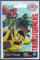 Sideswipe from Transformers - Robots in Disguise (2015) - Tiny Titans - Series 1 manufactured by Hasbro [Front]