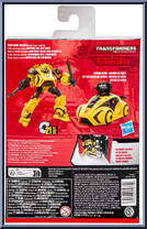Bumblebee (Gamer Edition) (Deluxe Class) from Transformers - Studio Series - War for Cybertron manufactured by Hasbro [Back]