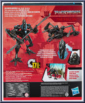Fallen from Transformers - Studio Series - Revenge of the Fallen manufactured by Hasbro [Back]