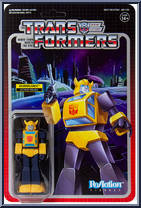 Bumblebee from Transformers - Wave 1 manufactured by Super7 [Front]