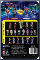Fallen Leader Optimus Prime from Transformers - Wave 4 manufactured by Super7 [Back]
