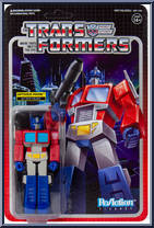 Optimus Prime from Transformers - Wave 1 manufactured by Super7 [Front]
