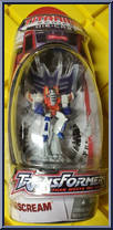 Starscream (G1) from Transformers - Titanium - 3" Figures manufactured by Hasbro [Front]