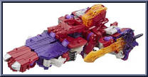 Sovereign & Alpha Trion from Transformers - Titans Return - Voyager manufactured by Hasbro [Loose]