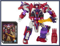 Sovereign & Alpha Trion from Transformers - Titans Return - Voyager manufactured by Hasbro [Loose]