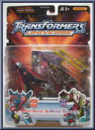 Air Raid / Wind Sheer from Transformers - Universe - Deluxe Class manufactured by Hasbro [Front]