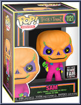 Sam (Lollipop / Black Light) from Trick 'r Treat - Pop! Vinyl Figures manufactured by Funko [Front]