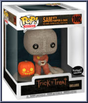 Sam (Pumpkin / Sack) (Deluxe) from Trick 'r Treat - Pop! Vinyl Figures manufactured by Funko [Front]