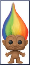 Rainbow Troll (Super Sized) from Trolls - Good Luck Trolls Pop! manufactured by Funko [Loose]