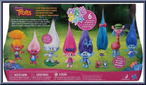Stylin' Trolls Collection Pack from Trolls Movie - Mini manufactured by Hasbro [Back]