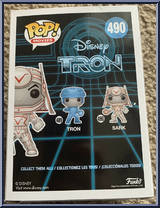 Sark (Glow in the Dark) (Metallic) (Chase) from Tron - Pop! Vinyl Figures manufactured by Funko [Back]