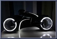 Sam Flynn (with Light Cycle) from Tron Legacy - Basic Series manufactured by Hot Toys [Loose]