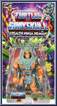 He-Man (Stealth Ninja) from Turtles of Grayskull - Basic Series manufactured by Mattel [Front]