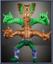 King Hiss from Turtles of Grayskull - Basic Series manufactured by Mattel [Loose]