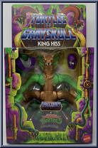 King Hiss from Turtles of Grayskull - Basic Series manufactured by Mattel [Front]