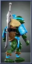 Leonardo from Turtles of Grayskull - Basic Series manufactured by Mattel [Loose]