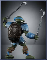 Leonardo from Turtles of Grayskull - Basic Series manufactured by Mattel [Loose]