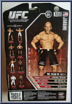 Keith Jardine from UFC - Ultimate Fighting Championship - Series 0 manufactured by Jakks Pacific [Back]