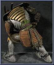 Warlord Kabur from Ultima Online - Basic Series manufactured by McFarlane [Loose]
