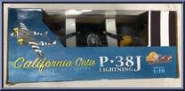 P-38J Lightning from Ultimate Soldier - XD (Xtreme Detail) - Basic Series manufactured by 21st Century Toys [Front]