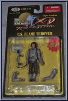 US Flame Thrower  from Ultimate Soldier - XD (Xtreme Detail) - World War II manufactured by 21st Century Toys [Front]