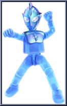 Ultraman (Transluscent Blue) from Ultraman - Galaxy Version 03 - The Destined Crossroad manufactured by Blokees [Loose]