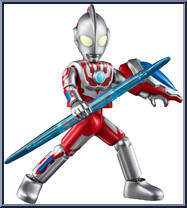 Ultraman Ribut from Ultraman - Galaxy Version 03 - The Destined Crossroad manufactured by Blokees [Loose]