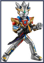 Ultraman Zett Delta Rise Claw from Ultraman - Galaxy Version 03 - The Destined Crossroad manufactured by Blokees [Loose]