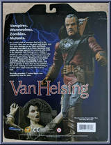 Van Helsing from Universal Studios (Home of the Original Monsters) - Basic Series manufactured by Diamond Select [Back]