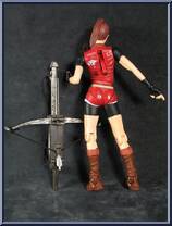 Claire Redfield / Zombie Cop from Video Game Super Stars Presents - Resident Evil 2 manufactured by Toy Biz [Loose]