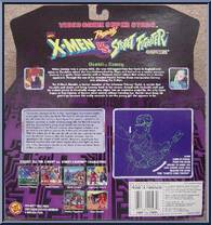 Gambit vs. Cammy from Video Game Super Stars Presents - X-Men vs. Street Fighter - Series 2 manufactured by Toy Biz [Back]