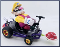 Wario from Video Game Super Stars Presents - Mario Kart 64 manufactured by Toy Biz [Loose]