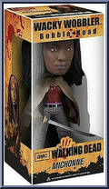 Michonne from Walking Dead - Wacky Wobblers manufactured by Funko [Front]