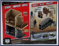 Lower Prison Cell from Walking Dead - Construction Sets manufactured by McFarlane [Back]