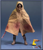 Michonne (Bloody Hooded) (Skybound) from Walking Dead - Comic Exclusives manufactured by McFarlane [Loose]