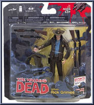 Officer Rick Grimes from Walking Dead - Comic Series 1 manufactured by McFarlane [Front]