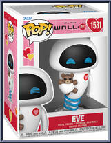 Eve (Teddy Bear) (Valentine) from Wall-E - Pop! Vinyl Figures manufactured by Funko [Front]