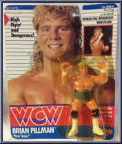 Brian Pillman (Orange Tiger Print Suit) Action Figure