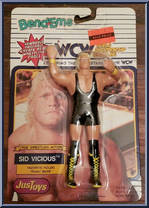 Sid Vicious from WCW - Bend-Ems manufactured by Just Toys [Front]