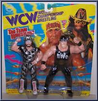 Hollywood Hogan & Macho Man from WCW - Tag Team - Series 3 manufactured by Original San Francisco Toymakers [Front]