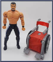 Buff Bagwell from WCW - Slam 'N Crunch manufactured by Toy Biz [Loose]