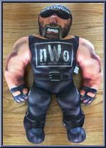Hollywood Hogan from WCW - Bashin' Brawlers manufactured by Toy Biz [Loose]