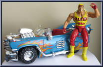 Hulk Hogan from WCW - Road Rebels manufactured by Toy Biz [Loose]