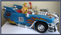 Hulk Hogan from WCW - Road Rebels manufactured by Toy Biz [Loose]