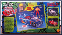 Hulk Hogan from WCW - Road Rebels manufactured by Toy Biz [Back]